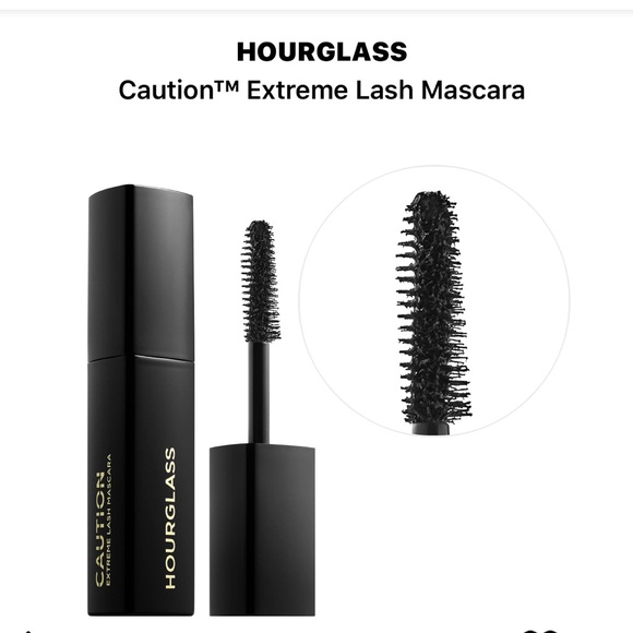 Hourglass Makeup Hourglass Caution Extreme Lash Mascara Black Lengthening Intense Volume